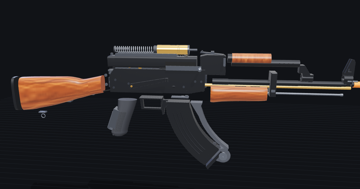 CYMA CM048M AKM 3D model